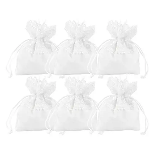 Produktbild: SOLUSTRE 6 Stück Geschenkverpackungsbeutel Für Süßigkeiten Braut-Geschenkbeutel Beutel Süßigkeitenbeutel Hochzeitsgeschenke Für Gäste Kleine Geschenkbeutel Partybeutel