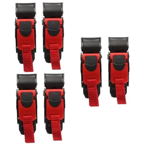 Produktbild: SOLUSTRE 6 Stück Kinnriemen Schnalle Beanie Helme Für Motorräder Schnallen Helm Riemen Verlängerung Helm Schnellverschluss Schnallen Set Helm Für Helm Teile