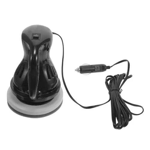 Produktbild: SOLUSTRE Autopolierer poliermaschine polishing machine car detailing polierteller variabler Polierer Akku-Polierer Automobil Auto Puffer Autoschleifer Spiral- Wachsmaschine Wagen dc12v