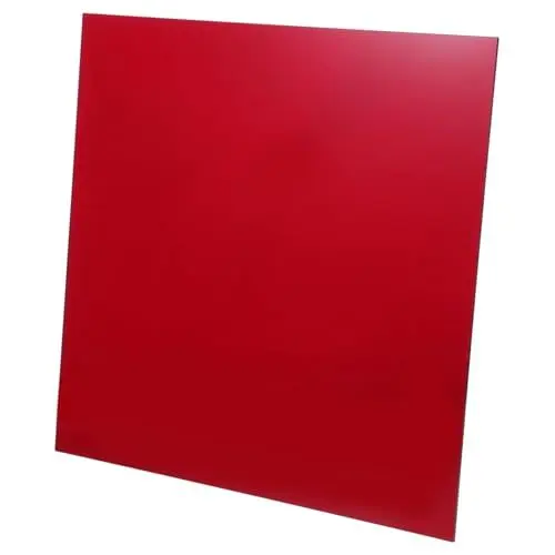 Produktbild: SOLUSTRE Acrylplatten Zum Zuschneiden Rot Hohe Transparenz Für Bastelarbeiten Wanddekoration Und Möbel