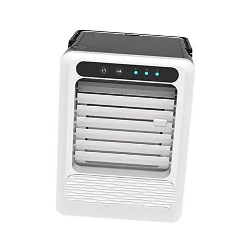 Produktbild: SOLUSTRE Für Büroräume Beschlagener Lüfter Tragbarer USB-luftkühler Tischbefeuchter Mini-tischventilator Lüfter des Luftkühlers Mini-verdunstungskühler Klein Klimaanlage