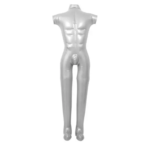 Produktbild: SOLUSTRE Ganzkörper Aufblasbare Männer Schaufensterpuppe Männliche Display Kleidung Ausstellung Jeans Hemden Pullover Für Bekleidungsgeschäfte
