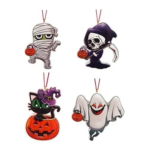 Produktbild: SOLUSTRE Festival Cat Haunted Trick Or Supplies Halloween Office Mummy Treat Aufkleber Hauslayout Kühlschrank Gefälligkeiten Für Kalender Kühlschrank Dekoration Magnete Szene