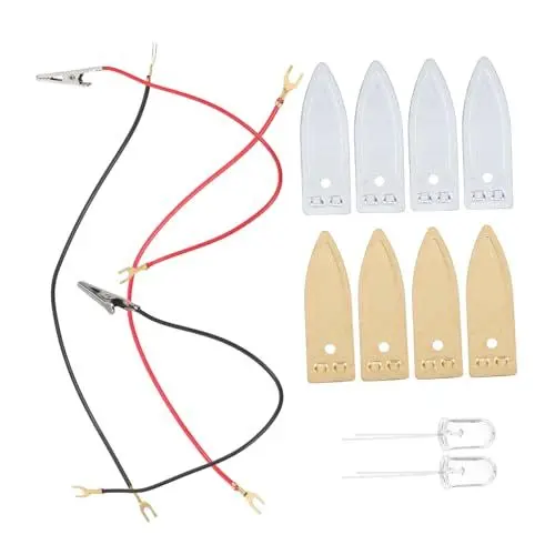 Produktbild: SOLUSTRE Kupfer Und Metallanodenblech Streifen Für Fruchtbatterie-experimente Kupfer Und Zinkplatten Für Elektrizitätslernen Experimentierwerkzeuge Für Schüler