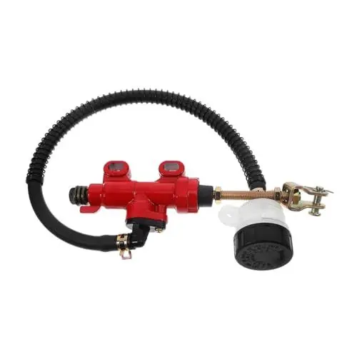 Produktbild: SOLUSTRE Motocross-Zubehör hydraulischer Zylinder hydraulischer Pumpenzylinder Motorradteile ATV Hydraulikpumpe Hydraulikzylinder für -Hinterradbremse Bremshydraulikzylinder Gummi