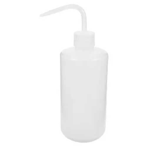 Produktbild: SOLUSTRE Waschflasche Füllflasche Flasche Wasser flüssig Flaschen Gießkanne Schaum waschen Wasserflasche hydro heißes Wasser Spender schmale Mundspülflasche Plastik Weiß