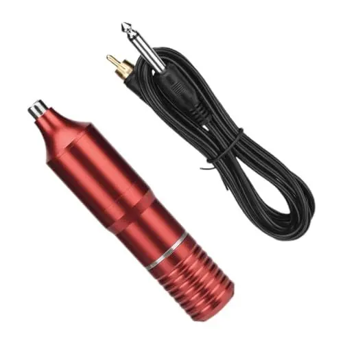 Produktbild: SOLUSTRE Werkzeug 1 Satz Rotationstätowieren Tätowierungen Tattoo-accessoire Kleines Tattoo-werkzeug Lange Tattoos Mit Kabel Diy-tattoos Machen Rotieren Aluminiumlegierung Maschine Tragbar