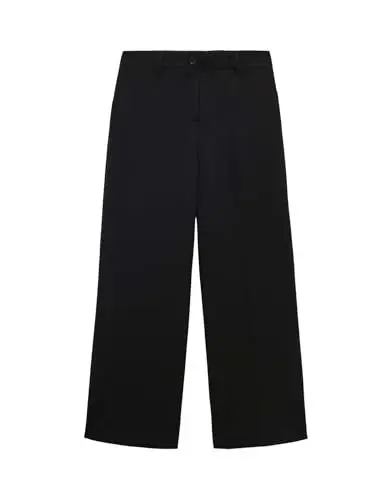 Produktbild: someday Damen City Pants | Culotte CISILIA Sleek Wide mit Bügelfalte Black, 36