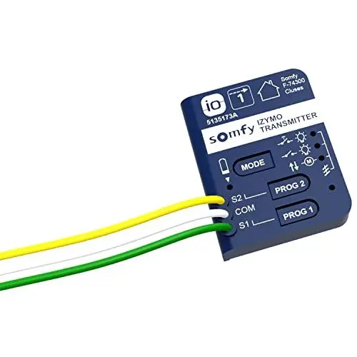 Produktbild: Somfy 1822609 - Unterputzsender io | Sender zur Bedienung von io-Produkten | Kompatibel mit Tahoma (Switch)