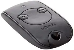 Produktbild: Somfy 1841026 - Keytis 2-Kanal-RTS-Fernbedienung | Zur Steuerung von 2 RTS-Tor- und Garagentormotoren