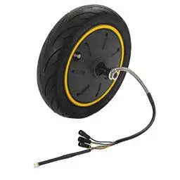 Produktbild: SOMK Elektro-Roller Nabenmotor, 350W Gummi-Hinterradantrieb Motor Ersatz für Ninebot MAX G30, Folding Electric Scooter Reparatur Teile, Anti-Rutsch-Nabenmotor mit höherer Drehzahl, Scooter Zubehör