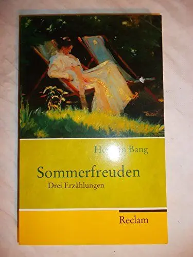 Produktbild: Sommerfreuden: Drei Erzählungen (Reclam Taschenbuch)