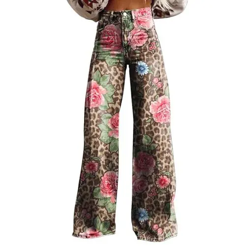 Produktbild: Sommerhose Damen Leicht Weite Hose Damen Elegant Hose Locker Dünne Sommerhose Damen Leichte Weite Sommerhose Damen Viskose-Hose Für Damen Dünne Sommerhose Damen Jogginghose Damen Leinen Hose Damen