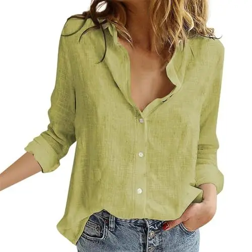Produktbild: Sommermantel Damen Leicht Musselin Bluse Damen Kurzarm Sommer Tunika Damen Luftig Lang Bluse Bügelfrei Damen Weite Blusen Bluse Boho Damen Sommerbekleidung für Damen Damen Türkis S