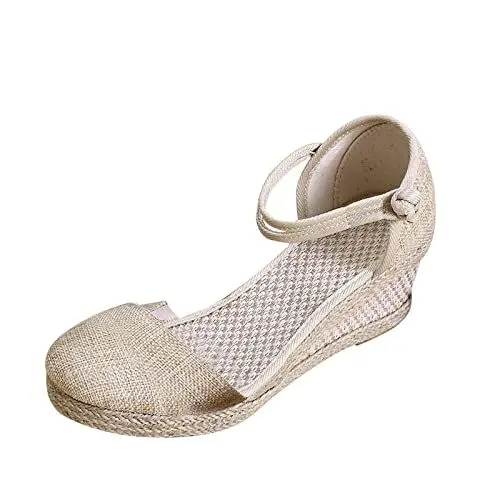Produktbild: Sommerschuhe Damen Mit Absatz Clogs Flip Flops Damen Elegant Badelatschen Damen Hausschuhe Mit Absatz Damen Zehentrenner Damen Schwarz Damen Sandalette Flip Flops Damen Bequem