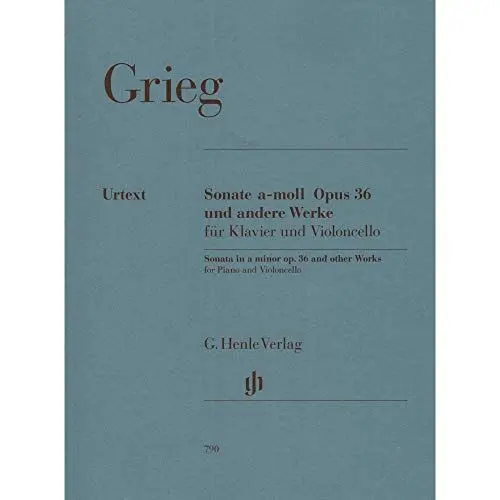 Produktbild: Sonate a-Moll op. 36 und andere Werke für Violoncello, Klavier: Besetzung: Violoncello und Klavier (G. Henle Urtext-Ausgabe)