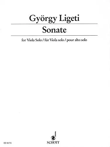 Produktbild: Sonate: für Viola solo. Viola.
