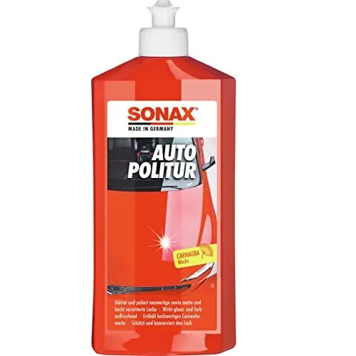 Produktbild: SONAX AutoPolitur (500 ml) für neuwertige, matte und leicht verwitterte Bunt- und Metallic-Lacke | Art-Nr. 0300200