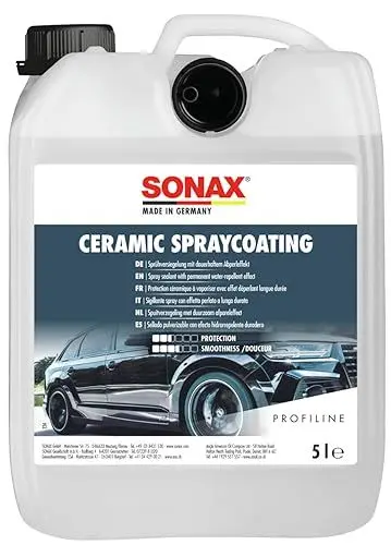 Produktbild: SONAX Ceramic SprayCoating (5 Liter) Sprühkonservierer mit SI-Carbon-Technologie, intensiviert Farben und schützt den Lack bis zu 4 Monate | Art-Nr. 02575000, neutral