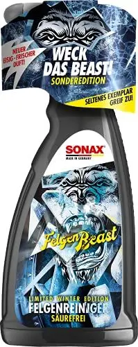 Produktbild: SONAX FelgenBeast WinterEdition (1 Liter) FelgenBeast Felgenreiniger in Sonderedition 