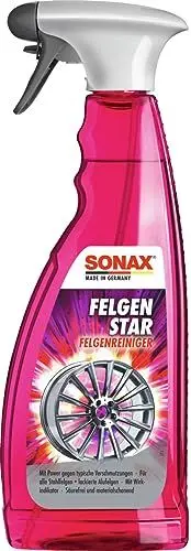 Produktbild: SONAX FelgenStar (750 ml) säurefreier Felgenreiniger zur effektiven Reinigung von Stahlfelgen & lackierten Aluminiumfelgen, Art-Nr. 02274000