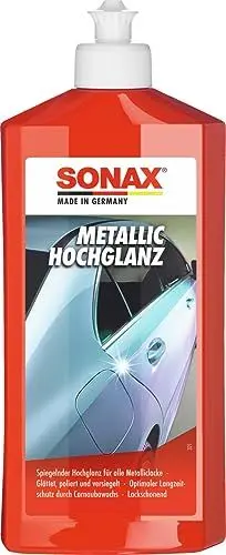 Produktbild: SONAX MetallicHochglanz (500 ml) spezielle Politur für alle Metalliclacke | Art-Nr. 03172000