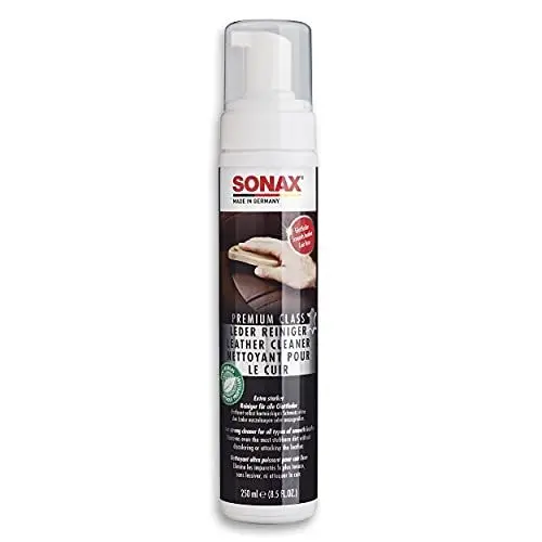 Produktbild: SONAX PREMIUM CLASS LederReiniger (250 ml) effektive und schnelle Reinigung für Glattleder ohne anzugreifen | Art-Nr. 02811410