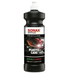 Produktbild: SONAX PROFILINE PlasticCare (1 Liter) Kunststoffpfleger frischt Farben auf, gibt dezenten Glanz und kaschiert Vermattungen und Kratzer auf Kunststoff, Art-Nr. 02054050