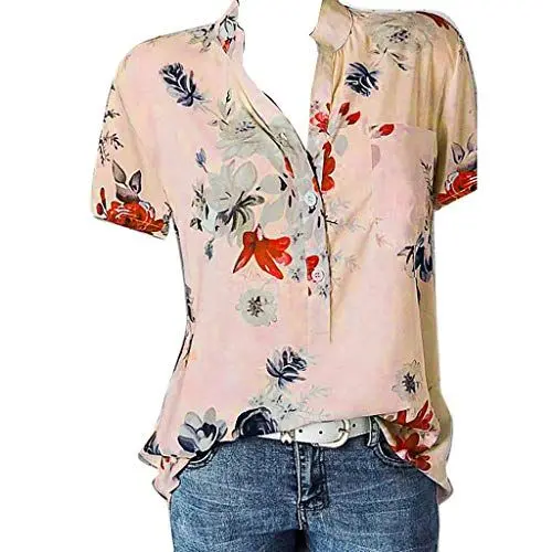 Produktbild: Sonderangebote Schnäppchen Tshirt Mit Bund Damen Chiffonblusen Für Damen Oversized Sweatshirt Gemustertes T-Shirt Fahrradshirt Damen Locker Große Größen Sale Angebote Bestellung