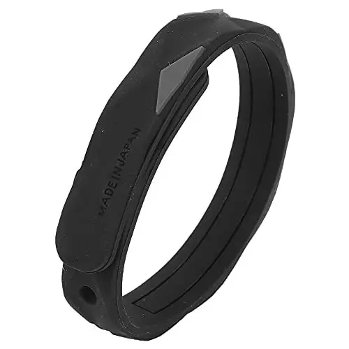 Produktbild: Sonew Antistatik Armband, Antistatisches Armband aus Silikon, verbessert den Schlaf, Winter-Armband zur elektrostatischen Entfernung für Männer und Frauen (schwarz)