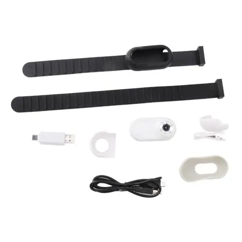 Produktbild: Sonew Katzenkamerahalsband, HD 1080P 174° Weitwinkel-USB-wiederaufladbare, Verstellbare Hundehalsbandkamera, Videoaufzeichnungskamera für Katzen und Hunde