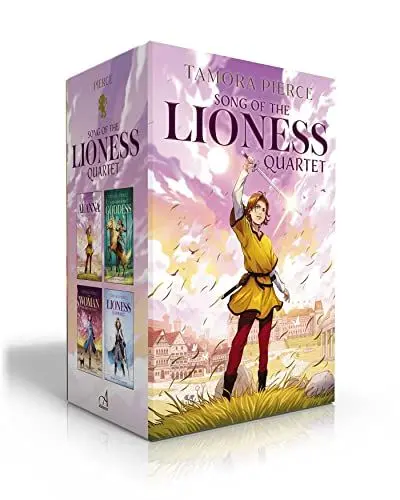 Produktbild: Song of the Lioness Quartet (Hardcover Boxed Set): Alanna·· In the Hand of the Goddess·· The Woman Who Rides Like a Man·· Lioness Rampant