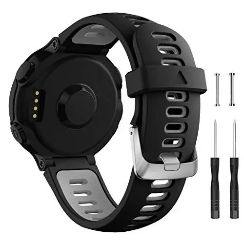 Produktbild: Songsier Forerunner 735XT Armband, Universal Ersatzarmband Uhrenarmband Sportarmband für Forerunner 735XT 235 235Lite 230 220 620 630