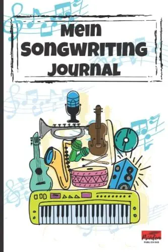Produktbild: Songwriting Notizbuch für Kinder - Lyrics Notebook für Songwriting.: Songwriting-Notizbuch mit liniertem Papier für Liedtexte und Noten