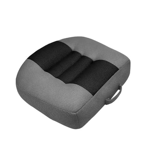 Produktbild: Sonhomay Auto-Sitzerhöhung, tragbar, ergonomisches Sitzkissen, Erhöhung der Höhe, Boost-Matte mit Griff, für Auto, Büro, Zuhause