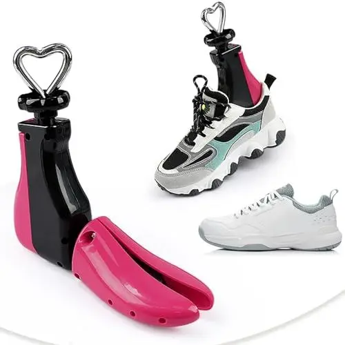 Produktbild: Sonhomay Schuhspanner für Damen und Herren, verstellbare Breite, Länge, Stiefel-Expander für hohe Schuhe, Unisex, breite Füße, EU 35–47