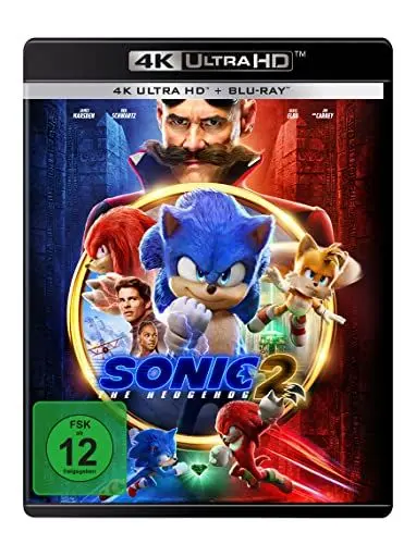 Produktbild: Sonic the Hedgehog 2 (4K Ultra HD) + (Blu-ray)