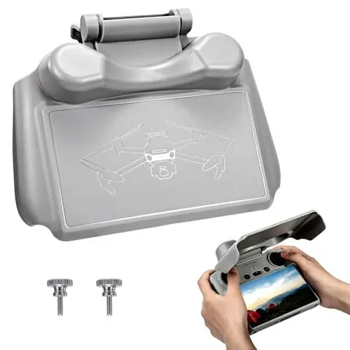 Produktbild: Sonnenblende für Mini 3 Pro Schutzhülle Kompatibel mit DJI Mini 3 Pro RC 2 in 1 Sonnenschutz für DJI Mini 3 Pro/Mini 3 Drohne Fernbedienung