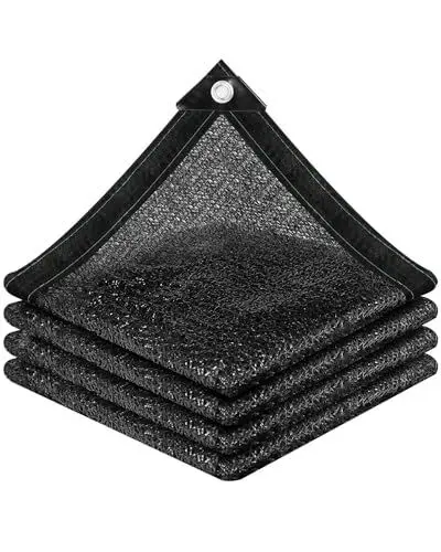 Produktbild: Sonnenschutznetz, 50 % Sonnenschutz, 2,3 x 3,6 m, für Pflanzen, Gewächshaus, Hühnerstall, Zwinger, Tomaten, Pflanzen