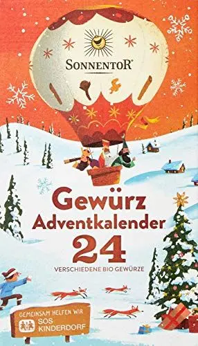 Produktbild: Sonnentor Bio Gewürz Adventskalender, 116 g