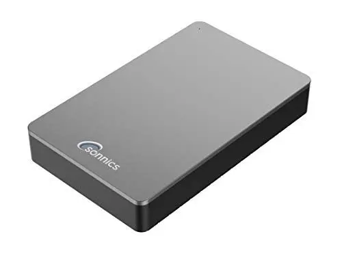 Produktbild: Sonnics 2TB Grau Externe Desktop-Festplatte, USB 3.0 kompatibel mit Windows PC, Mac, Smart TV, Xbox One und PS4