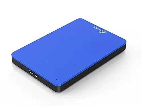 Produktbild: Sonnics 320GB Blau Externe tragbare Festplatte USB 3.0 super schnelle Übertragungsgeschwindigkeit für den Einsatz mit Windows PC, Apple Mac, XBOX ONE und PS4 Fat32