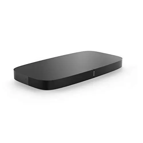 Produktbild: Sonos Playbase WLAN Soundbase, schwarz – Fernsehlautsprecher mit kraftvollem Sound für Heimkino & Musikstreaming – Erweiterbarer WLAN Speaker mit Airplay