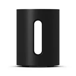 Produktbild: Sonos Sub Mini Kompakt-Subwoofer, beeindruckender Bass, ausgewogener Klang, Einstellbarer EQ, 2 Class-D-Verstärker, Trueplay - Schwarz.