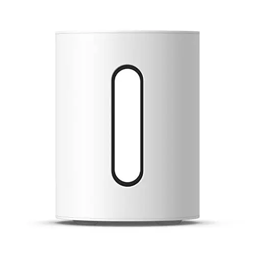 Produktbild: Sonos Sub Mini (Weiß) – Der WLAN-Subwoofer für tiefen Bass