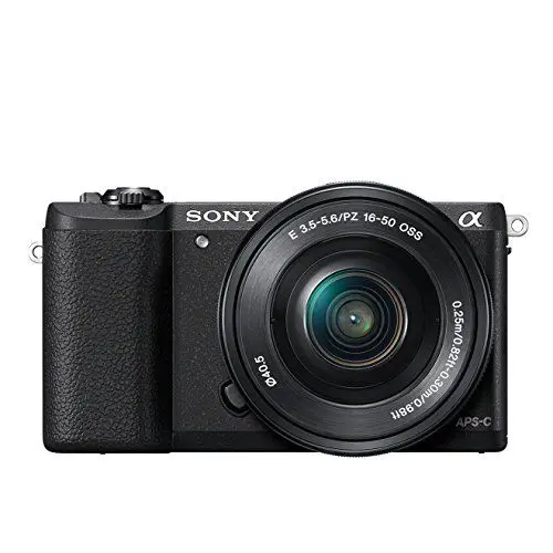 Produktbild: Sony Alpha 5100 Systemkamera mit ultraschnellem Hybrid-AF (180° drehbares 7,62 cm (3 Zoll) LC-Display, 24,3 Megapixel, Exmor APS-C Sensor, Full HD Video) inkl. SEL-P1650 schwarz