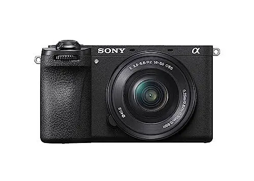 Produktbild: Sony Alpha 6700 Systemkamera (APS-C) mit 16–50mm Objektiv – KI-Autofokus, 5-Achsen-Stabilisierung, 4K 120p Video, Touchscreen, ideal für Vlogging & Foto