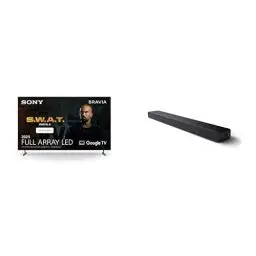 Produktbild: Sony BRAVIA, KD-75X85L, 75 Zoll Fernseher, Full Array LEDandSony HT-A3000 3.1-Kanal Dolby Atmos Soundbar Set