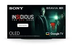 Produktbild: Sony BRAVIA XR, XR-42A90K, 42 Zoll Fernseher, OLED, 4K HDR 120Hz, Google , Smart TV, Works with Alexa, mit exklusiven PS5-Features, HDMI 2.1, Gaming-Menü mit ALLM + VRR, 24 + 12M Garantie