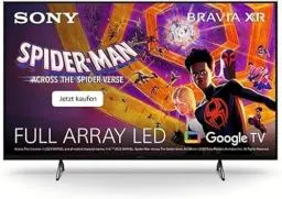 Produktbild: Sony BRAVIA XR, XR-50X90S, 50 Zoll Fernseher, Full Array LED, 4K HDR 120Hz, Google TV, Smart TV, Works with Alexa, mit exklusiven PS5-Features, HDMI 2.1, Gaming-Menü mit ALLM + VRR, 24 + 12M Garantie